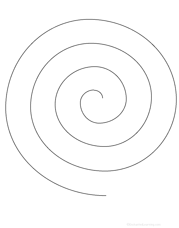 Spiral Pattern Template