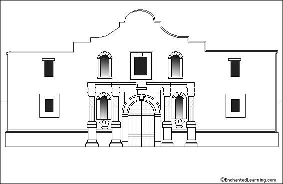california mission coloring pages - photo #45